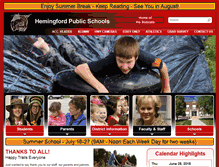 Tablet Screenshot of hemingfordschools.org